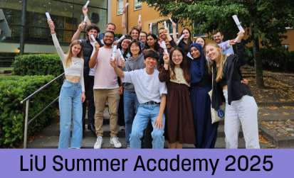 Linköping University Summer Academy 2025  27 June – 26 July 2025 , Sweden.